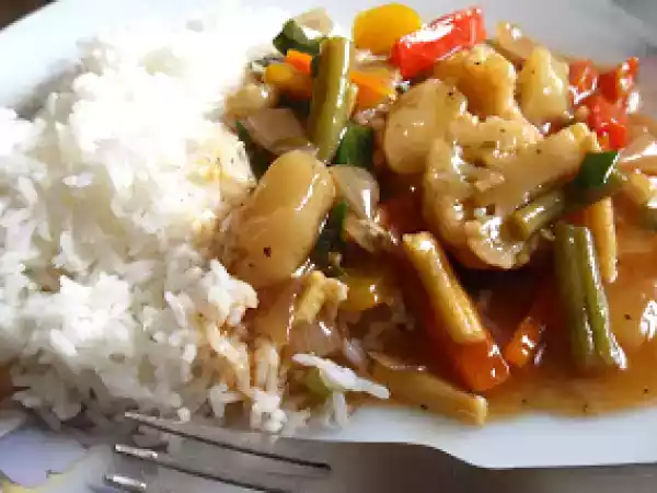 Recipe Water chestnuts in black pepper sauce