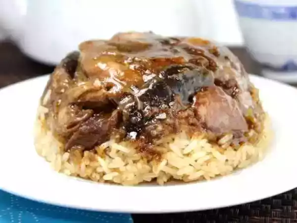 Recipe Loh mai kai (chicken in glutinous rice)