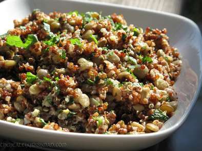 Recipe End of summer quinoa & lentil salad