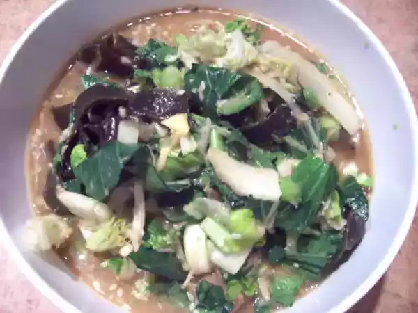 Recipe Sweet-ginger asian ?choy? soup