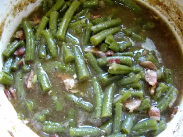 Recipe Green bean soup ii
