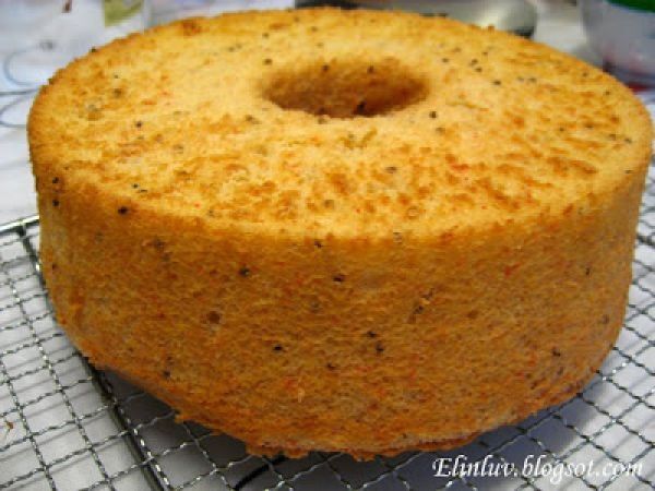 Recipe Dragon fruit chiffon cake