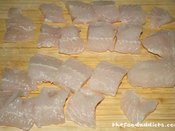 Recipe Basa fish in wine sauce