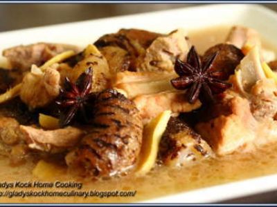 Recipe Braised sea cucumber with spare ribs recipe