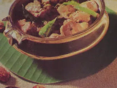 Recipe Bamboo shoot curry, mushroom curry & errachi barthadu - coorg cuisine