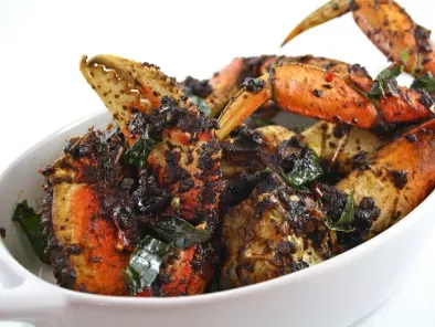 Recipe Malaysian style kam heong crab