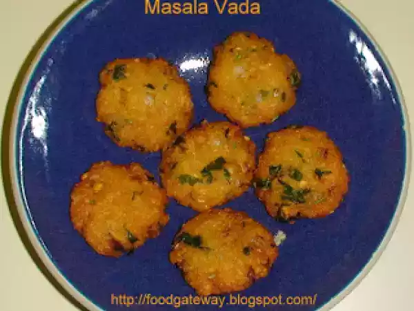 Recipe Masala vada