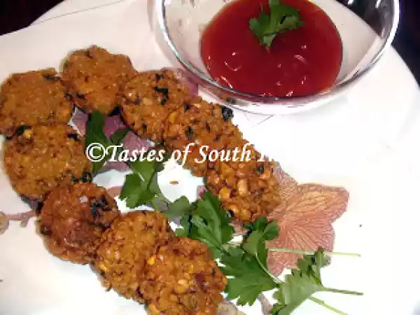 Recipe Kadala parippu vada/chickpeas lentil vada