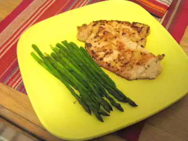 Recipe Julia child's mustard marinade with pork loin chops
