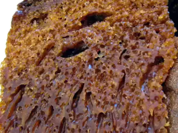 Recipe Caramel honeycomb cake/kuih sarang semut