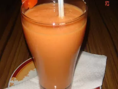 Recipe Mango-papaya shake (smoothies)