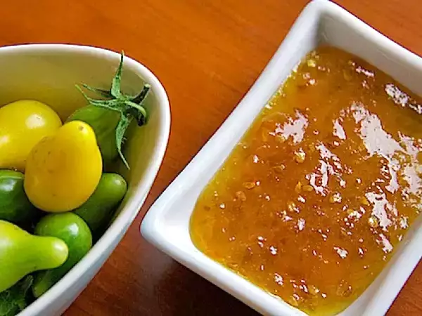 Recipe Green tomato marmalade