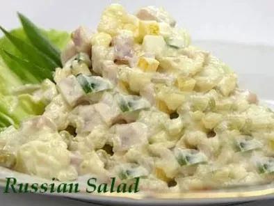 Recipe Veg russian salad recipe