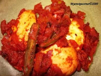 Recipe Muttai thokku/egg masala