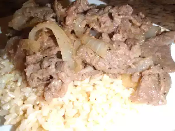 Recipe Korean beef with brown rice
