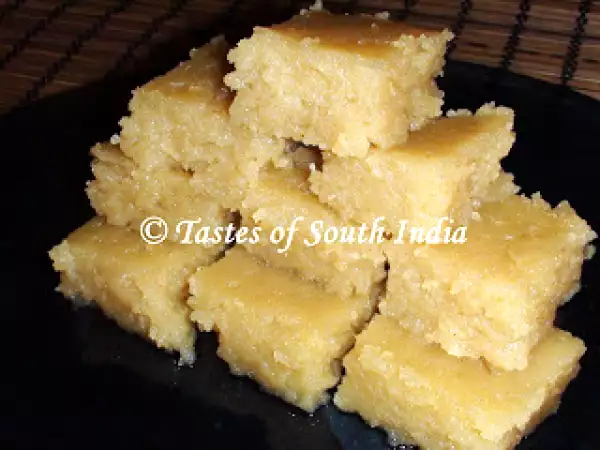 Recipe Akki halbai/ rice halwa