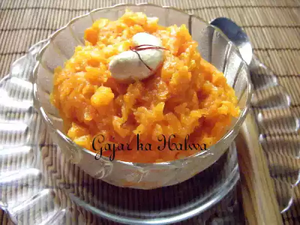 Recipe Gajar ka halwa ~ diwali mithai!!