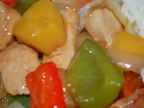 Recipe Pork bliss! sweet and sour pork stir fry (gluten free)