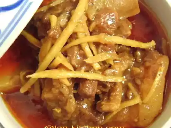 Recipe Hanglay curry (kaeng hang lay)