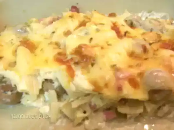 Recipe Cannelloni carbonara