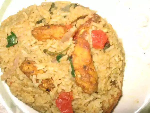 Recipe South indian fish biryani