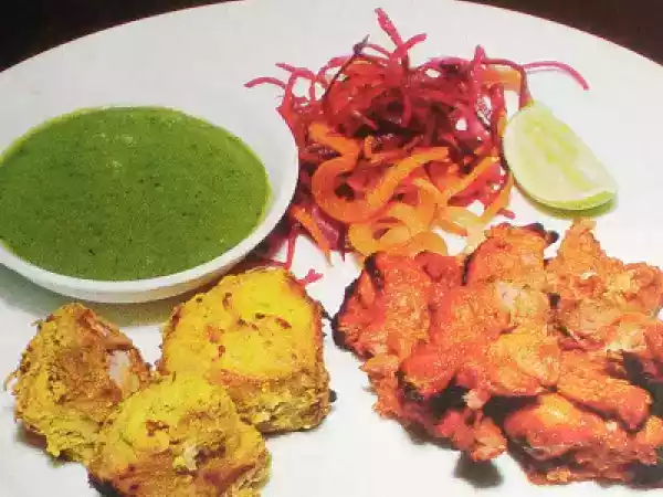 Recipe Tandoori fish tikka & tandoori chicken tikka