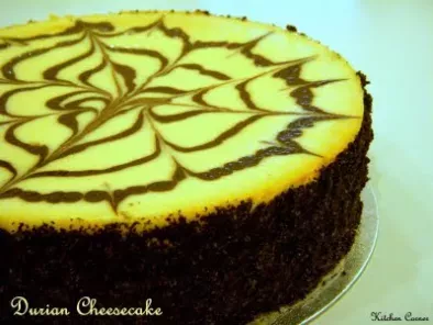 Recipe Durian cheesecake