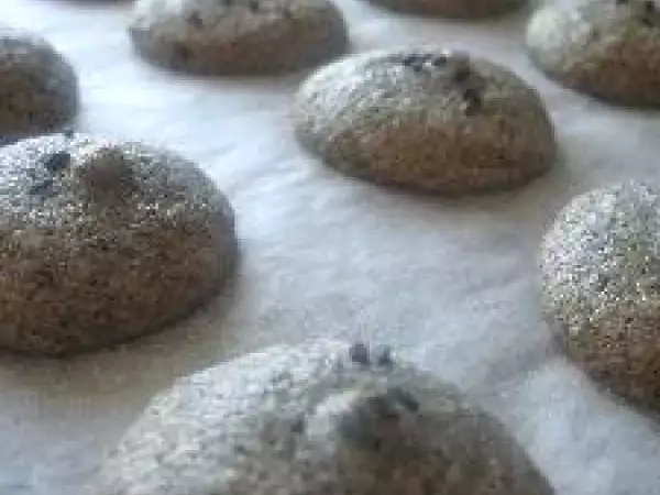 Recipe Roasted black sesame macarons