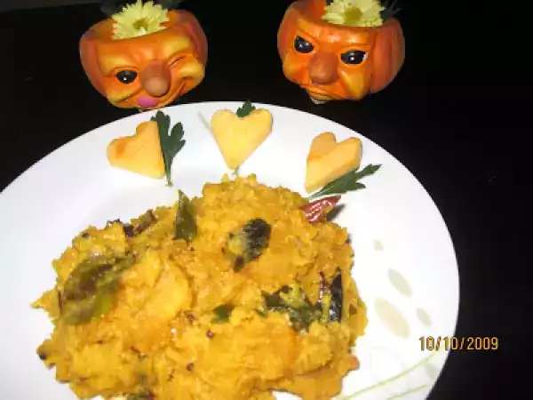 Recipe Gummadikaya peanut curry(gummadikaya gojju)