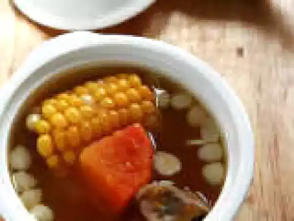 Recipe Pumpkin, Carrot & Corn Chinese Soup in a Pack