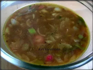 Recipe Mulaku varutha puli/onions & green chillies in tamarind sauce - kerela - palakkad style
