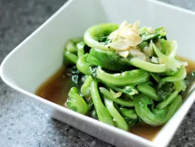 Recipe Stir-fried chinese lettuce