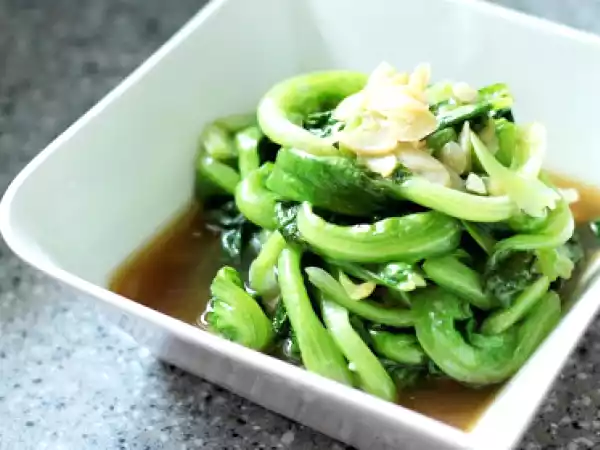 Recipe Stir-fried chinese lettuce