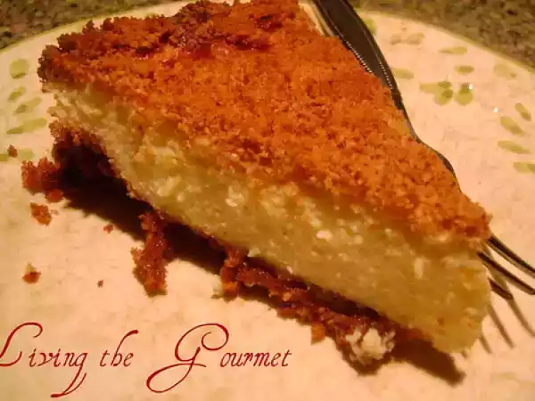 Recipe Ricotta cheese pie with cream cheese