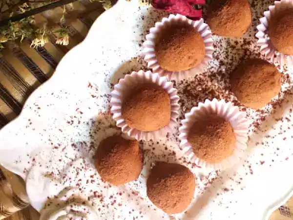 Recipe Dark chocolate truffle mochi