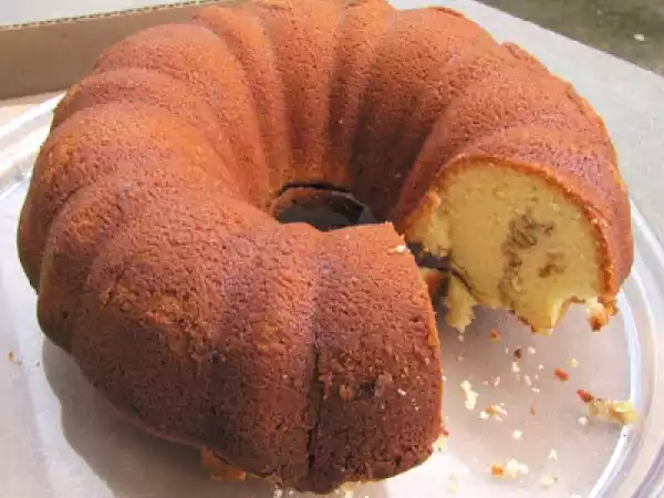 Recipe Orange cake with walnuts cinnamon filling