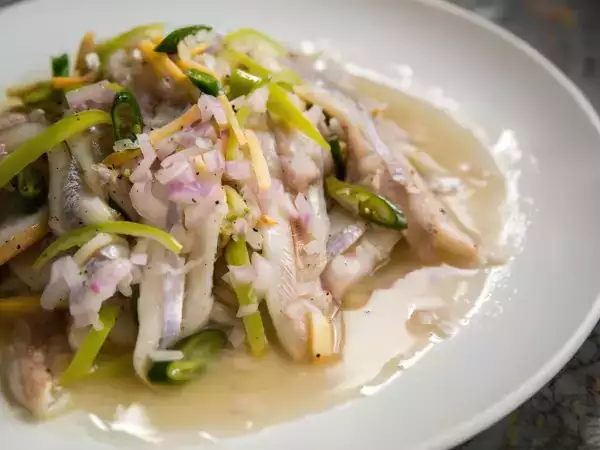 Recipe Kinilaw na dilis (anchovy ceviche)
