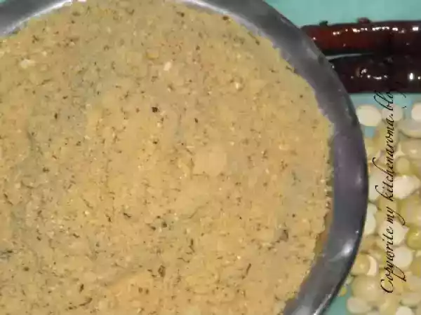 Recipe Chitla podi (powder)/roasted bengal gram dal/dalia