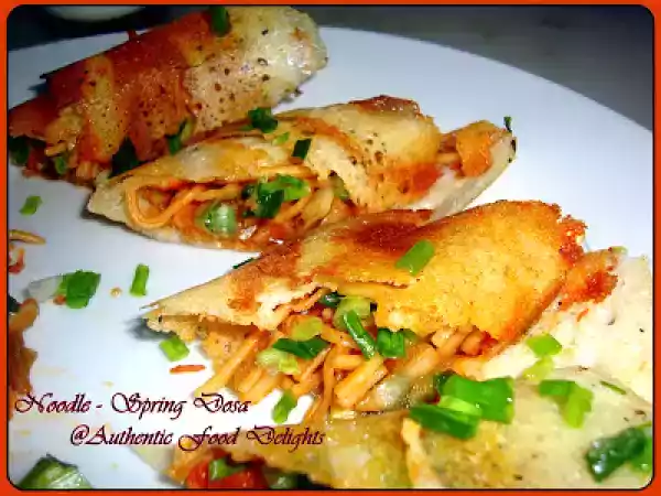 Recipe Noodle-spring dosa