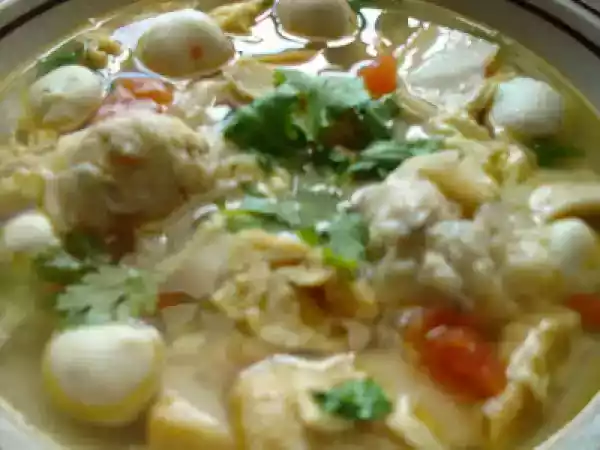 Recipe Fish ball soup