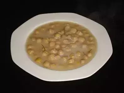 Recipe Greek chickpea soup (revithia)