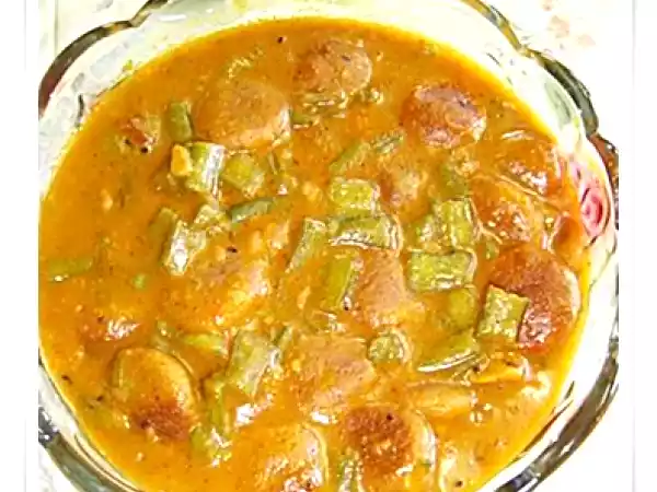 Recipe Guvar dhokli nu shaak - a gujarati delicacy (cluster beans curry)