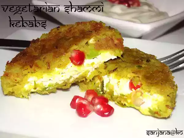 Recipe Vegetarian shammi kebabs...