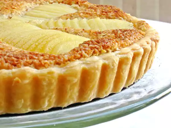 Recipe Pear frangipane tart