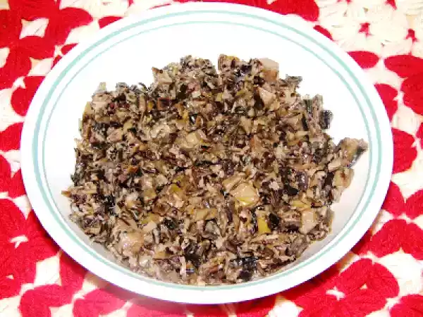 Recipe Banana flower stir fry/ bondi upkari