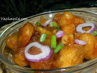 Recipe Thai fried mango chicken - my version