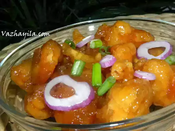 Recipe Thai fried mango chicken - my version