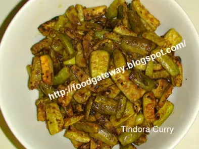 Recipe Tindora curry