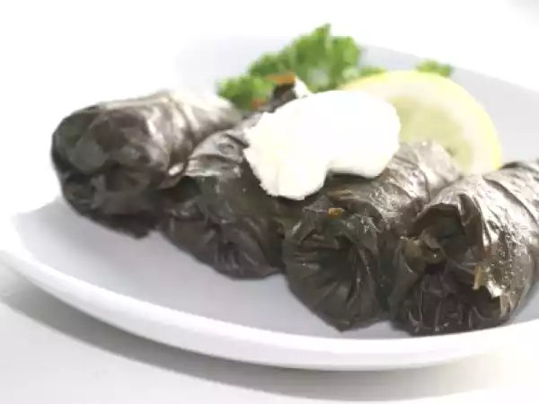 Recipe Stuffed grape leaves, serbian style