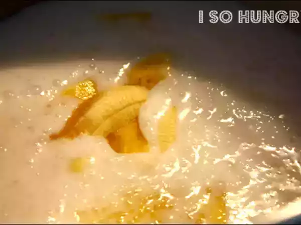 Recipe Che choui (banana coconut tapioca/sago pudding dessert)